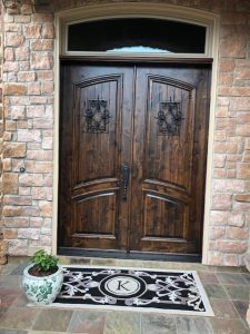 Houston exterior double door