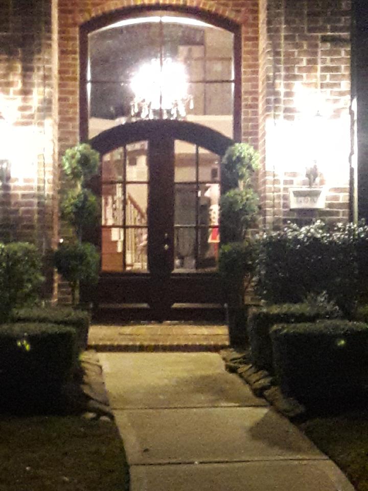 exterior double doors The Woodlands, TX