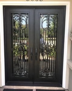 Entry Iron Doors