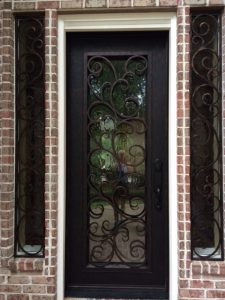 PRO SERIES 8’ tall iron doors