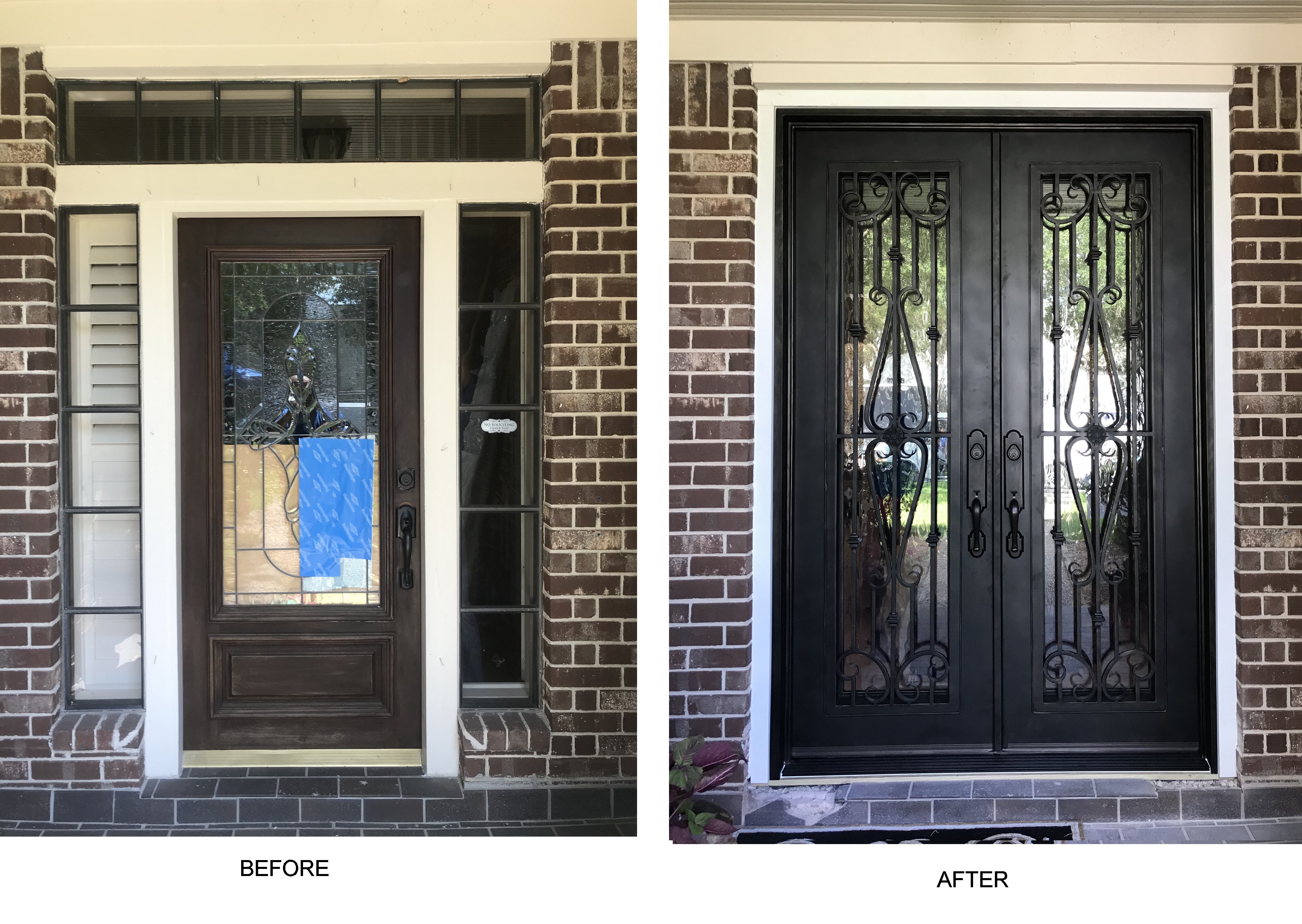 Steel Residential Door Southern Front Door