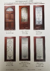 Mahogany Front Doors