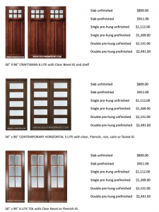 Great Summer Deals on Quality Doors