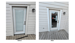 Brown Before and After Balcony 6 29 2023