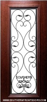 wrought iron door in League City TX