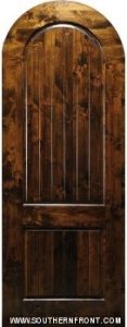 Round Top Knotty Alder 2 panels 3 0x 8 0 R