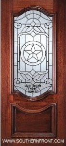 Double Eyebrow Lite Entry Doors