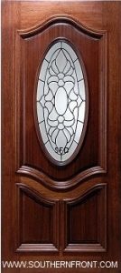 Half Oval Entry Door
