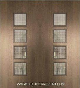 Venice Double Door With Grill 1
