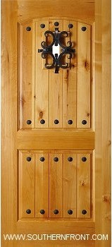 2 Panel 6 8 KA Arch Panel Square Top Door