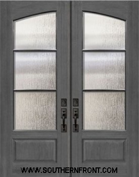 3 Lite SDL Square Top Arch Lite Double Door