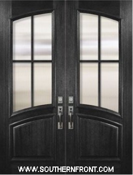 4 Lite KA SDL Square Top Arch Lite Arch Panel Double Door