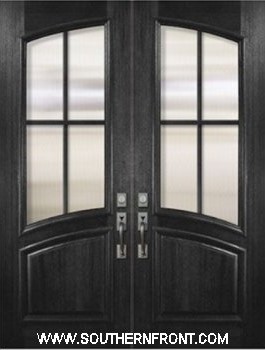 4 Lite SDL Square Top Arch Lite Arch Panel Double Door