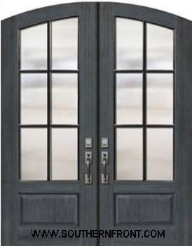 6 Lite SDL Arch Top Double Door