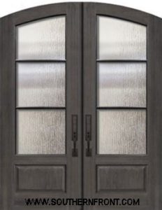 8 0 Arch and Square Top Arch Lite Simulated Divided Lite Double Doors Click Here