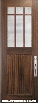 8 0 SDL Craftsman Tall Marginal 6 Lite 1 Panel
