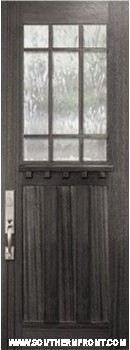 8 0 SDL Craftsman Tall Marginal 9 Lite 3 Panel