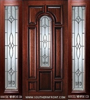 Belfast Center Arch Lite with 2 Sidelites