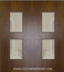 Newport Double Door with Grill