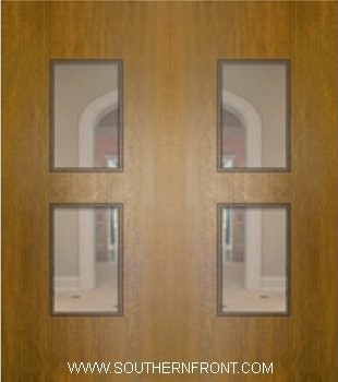 Newport Mahogany Double Door