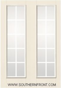 S141 6 8 Simulated Divided 10 Lite Grill Between Glass Double