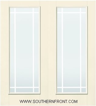 S198 6 8 Simulated Marginal 9 Lite Grill Between the Glass Double
