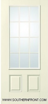 S82 6 8 Simulated Divided 12 Lite Removable Grill