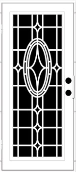 modern cross security aluminum