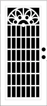 modern trellis security aluminum