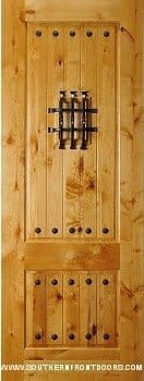 2 Panel 8 0 KA Rectangular Panel Square Top Door