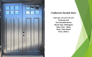 Craftsman Double 8ft