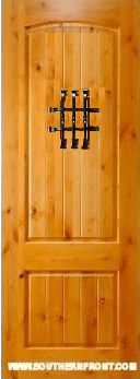 2 Panel 8 0 KA Arch Panel Square Top Door nw