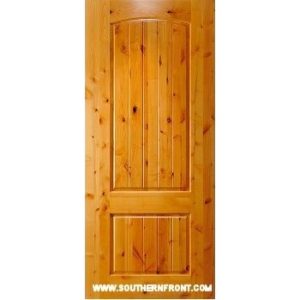 2-Panel Arch Knotty Alder Entry