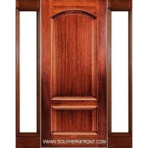 2 Panel Arch with Full Lite Sidelites