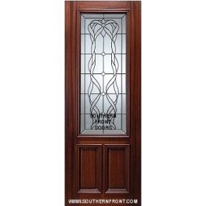 Laurel 2/3 Lite Front Door | Southern Front Door