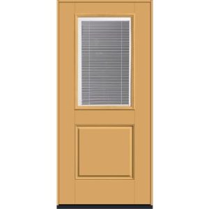 Half Lite Internal Blinds Golden Wheat