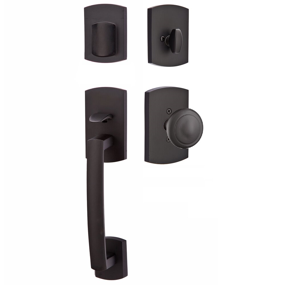 Ridgemont Handleset with Butte Knob