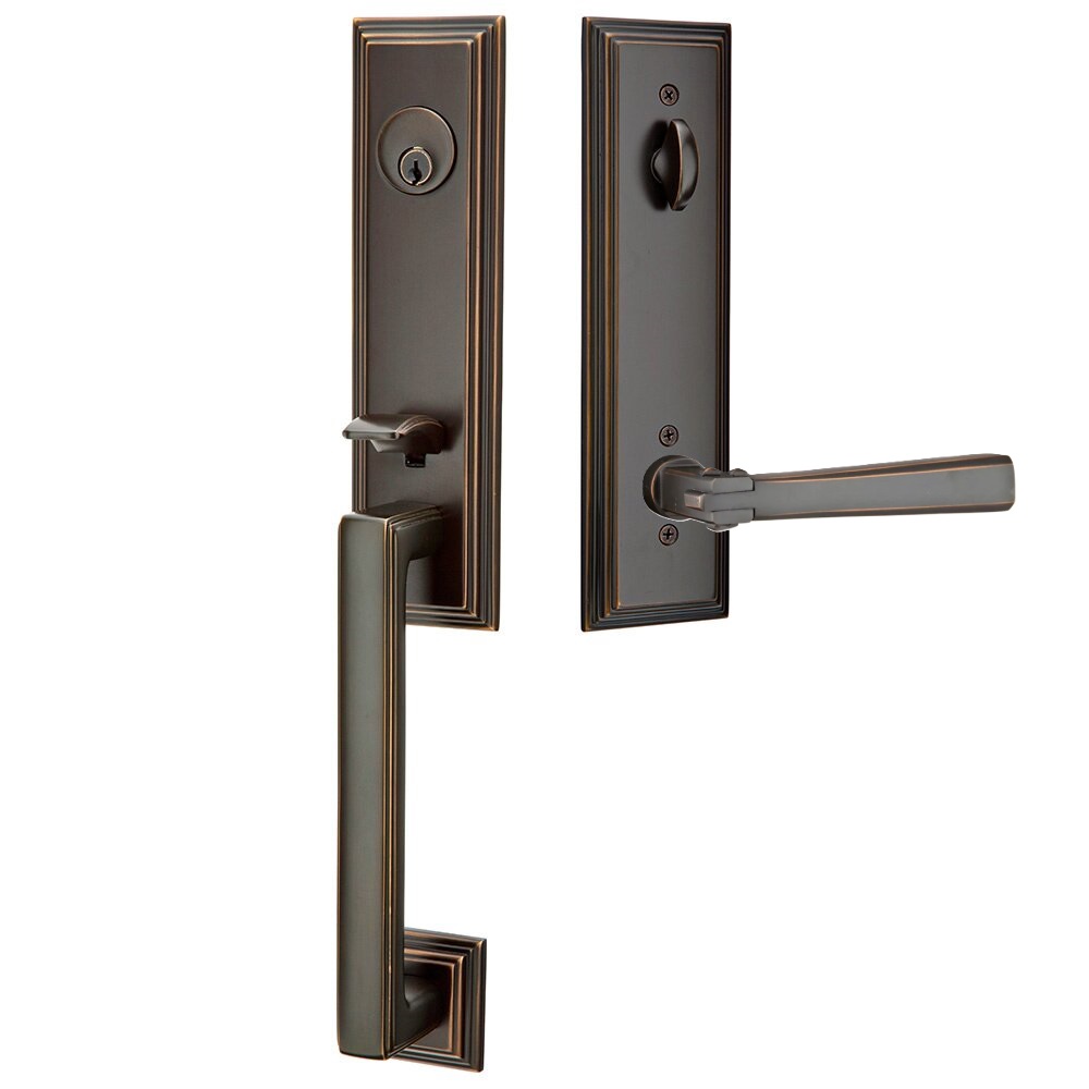 Wilshire Handleset with Arts Crafts Lever