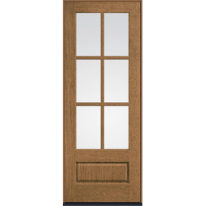 3/4 Lite Colonial 6 Lite
