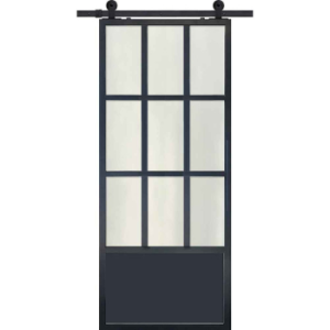 9 Lite 1 Panel Contemporary