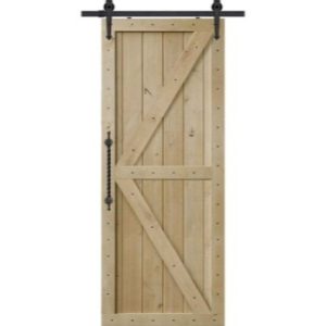 Knotty Alder Double Z Two Panel