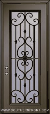 San Jacinto 8ft 38x98 Forged Iron Door