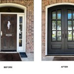 modern front door Houston, TX