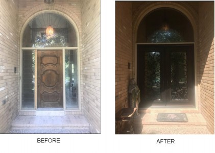 storm door houston, tx