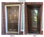 3-4 Lite Decorative Glass Sobolevsky Before  After